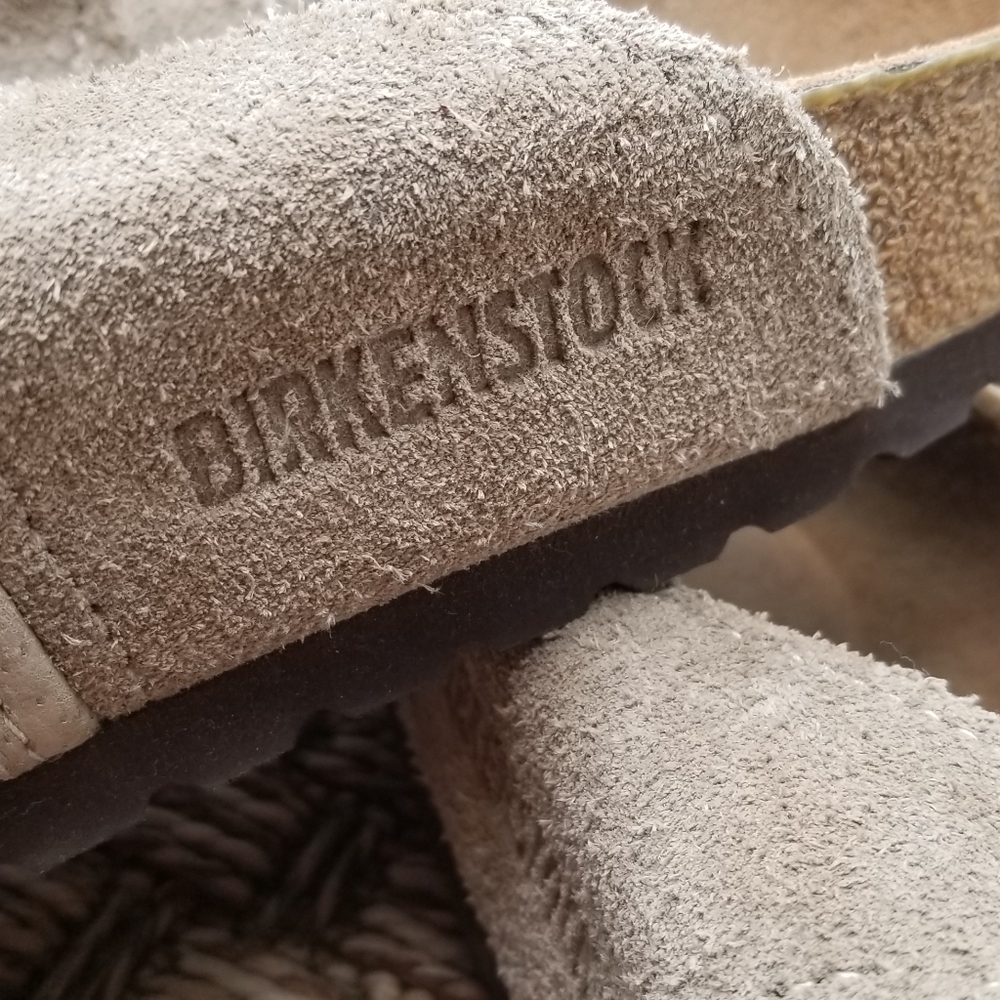 Birkenstock SZ 40 Rosemead Mary Jane Suede Clog